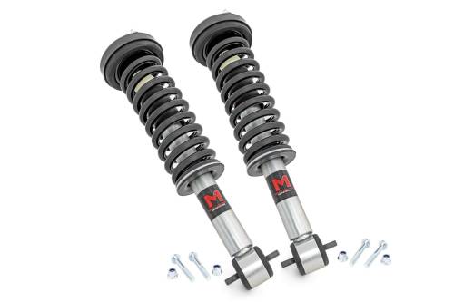 Rough Country - Rough Country M1 Adjustable Leveling Struts - 0-2" - Ford F-150 4WD (2014-2023) - 502068