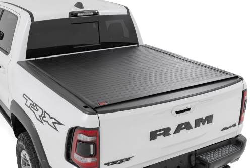 Rough Country - Rough Country Hard Roll Up Bed Cover - 5'7" Bed - Ram 1500 (19-25)/1500 TRX (21-24) - 50320550