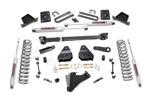 Rough Country - Rough Country 6 Inch Lift Kit - Diesel - OVLD - D/S - Ford Super Duty 4WD (17-22) - 50321