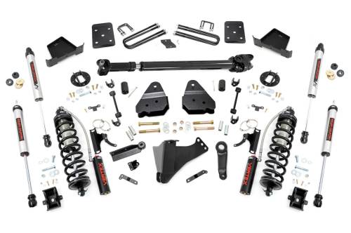 Rough Country - Rough Country 4.5 Inch Lift Kit - FR D/S - C/O V2 - Ford Super Duty (17-22) - 50658