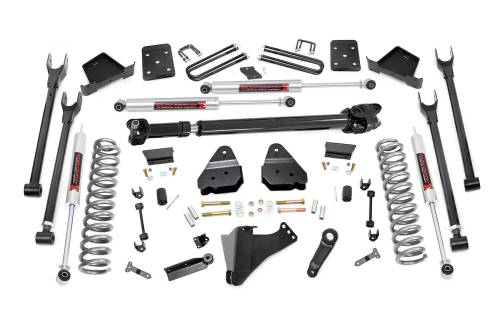 Rough Country - Rough Country 6 Inch Lift Kit - Diesel - 4-Link - D/S -M1 - Ford Super Duty (17-22) - 50741