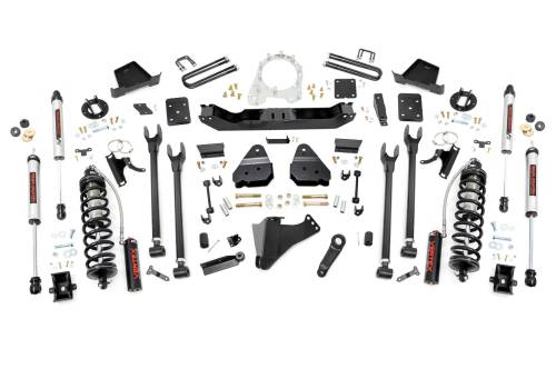 Rough Country - Rough Country 6 Inch Lift Kit - Diesel - 4-Link - C/O V2 - Ford Super Duty (17-22) - 50756