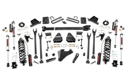 Rough Country - Rough Country 6 Inch Lift Kit - Diesel - 4-Link - FR D/S -C/O Vertex - Ford Super Duty (17-22) - 50759