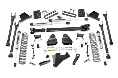 Rough Country - Rough Country 6 Inch Lift Kit - Diesel - 4-Link - D/S -V2 - Ford Super Duty (17-22) - 50771