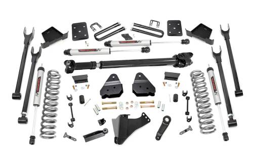 Rough Country - Rough Country 6 Inch Lift Kit - Diesel - 4 Link - D/S - V2 - Ford Super Duty (17-22) - 50871