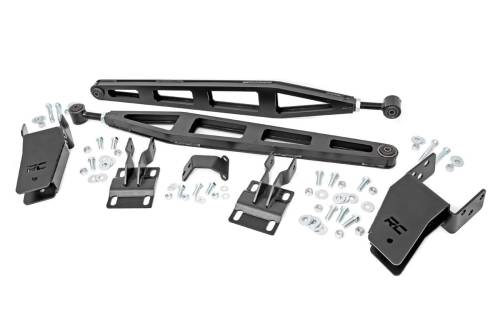 Rough Country - Rough Country Traction Bar Kit - Inverted U-bolts - 0-6 Inch - Ford Super Duty (08-16) - 51003