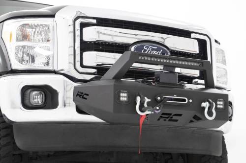 Rough Country - Rough Country EXO Winch Mount Kit - Ford Super Duty 2WD/4WD (2011-2016) - 51006