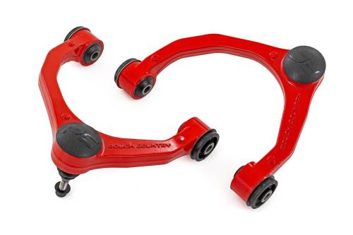 Rough Country - Rough Country Red Forged Upper Control Arms OE Upgrade Ford F-150 4WD (09-20) - 51037RED