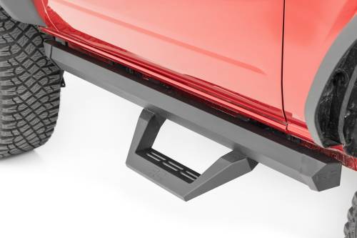 Rough Country - Rough Country SRX2 Adjustable Aluminum Step - Ford Bronco (2 Door) 4WD (21-23) - 51081