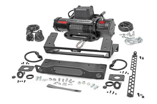 Rough Country - Rough Country High Winch Mount - All Models - 12000S - Ford Bronco 4WD (21-23) - 51097