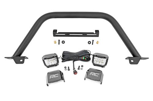 Rough Country - Rough Country Safari Bar - 3" OSRAM (Pair) - Wide - OE Modular Steel - Ford Bronco (21-23) - 51114