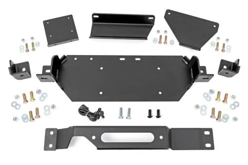 Rough Country - Rough Country Hidden Winch Mount - Ford F-250 Super Duty 2WD/4WD (2020-2022) - 51119