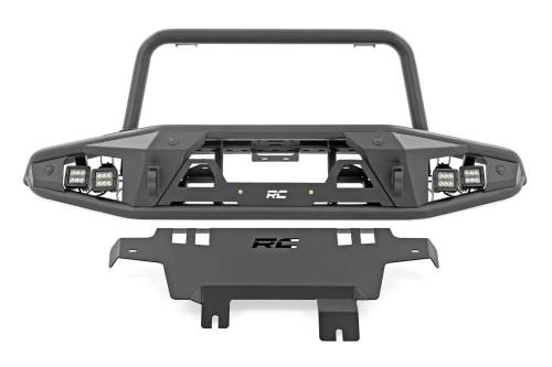 Rough Country - Rough Country Front Bumper - Tubular - Ford Bronco (21-23) - 51200A