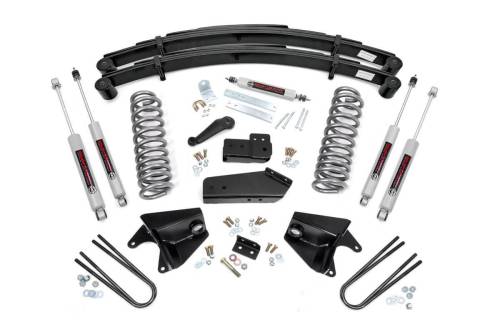 Rough Country - Rough Country 4 Inch Lift Kit - Rear Springs - Ford F-150 4WD (1980-1996) - 52030