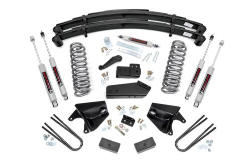 Rough Country - Rough Country 6 Inch Lift Kit - RR Springs - Ford Bronco/F-150 4WD (1980-1996) - 525.20