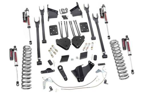 Rough Country - Rough Country 6 Inch Lift Kit -4-Link - No OVLD - Vertex - Ford Super Duty (15-16) - 52750