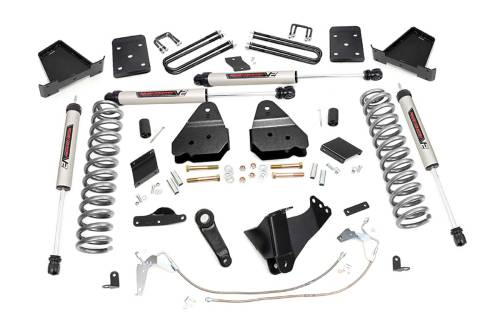 Rough Country - Rough Country 6 Inch Lift Kit - Gas - No OVLD - V2 - Ford Super Duty 4WD (15-16) - 52970