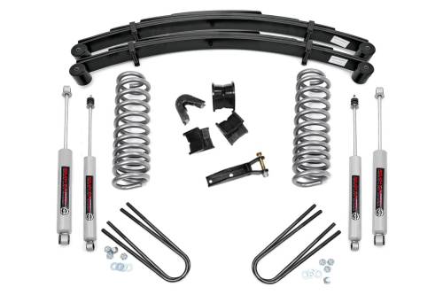 Rough Country - Rough Country 2.5 Inch Lift Kit- Rear Springs - Ford F-100 4WD (1970-1976) - 530-70-7630