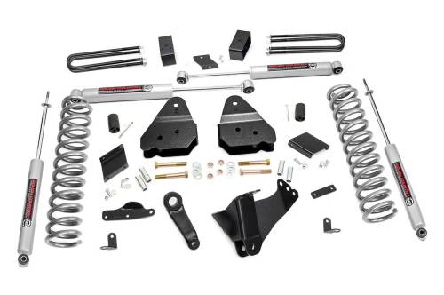 Rough Country - Rough Country 4.5 Inch Lift Kit - No OVLD - Ford F-250 Super Duty 4WD (2011-2014) - 530.20