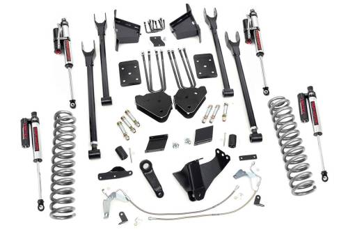 Rough Country - Rough Country 6 Inch Lift Kit - 4-Link - No OVLD - Vertex - Ford Super Duty (11-14) - 53250