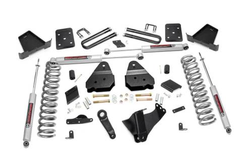 Rough Country - Rough Country 4.5 Inch Lift Kit - No OVLD - Ford F-250 Super Duty 4WD (2015-2016) - 534.20