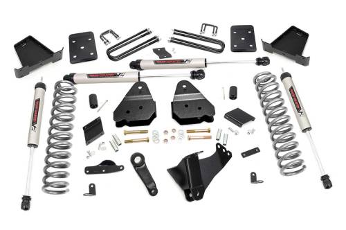 Rough Country - Rough Country 4.5 Inch Lift Kit - No OVLD - V2 - Ford Super Duty 4WD (2015-2016) - 53470