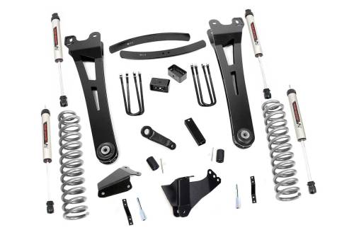 Rough Country - Rough Country 6 Inch Lift Kit - Diesel - Radius Arm - V2 - Ford Super Duty (05-07) - 53670