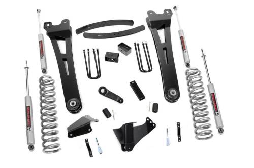 Rough Country - Rough Country 6 Inch Lift Kit - Gas - Radius Arm - Ford F-250/F-350 Super Duty (05-07) - 537.20