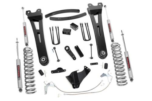 Rough Country - Rough Country 6 Inch Lift Kit - Diesel - Radius Arm - Ford F-250/F-350 Super Duty (08-10) - 538.20