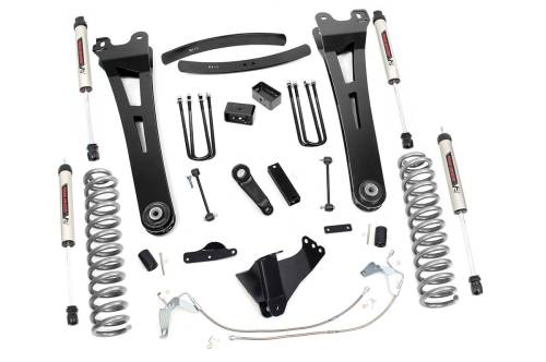 Rough Country - Rough Country 6 Inch Lift Kit - Diesel - Radius Arm - V2 - Ford Super Duty (08-10) - 53870