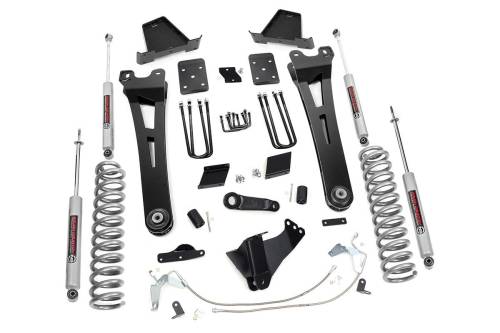 Rough Country - Rough Country 6 Inch Lift Kit - Diesel - Radius Arm - OVLD - Ford F-250 Super Duty (11-14) - 540.20