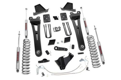 Rough Country - Rough Country 6 Inch Lift Kit - Diesel - Radius Arm - OVLD - Ford F-250 Super Duty (15-16) - 542.20