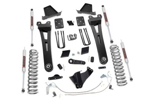 Rough Country - Rough Country 6 Inch Lift Kit - Diesel - Radius Arm - OVLD - M1 - Ford Super Duty (15-16) - 54240