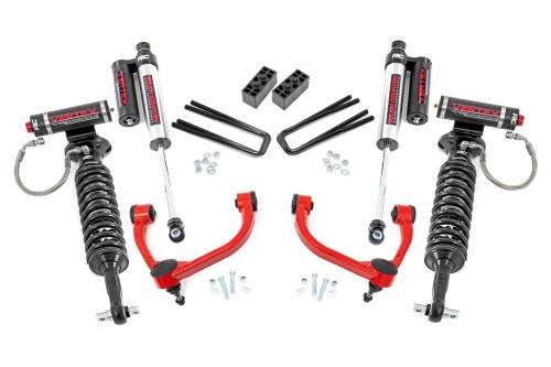 Rough Country - Rough Country 3 Inch Lift Kit - Vertex - Ford F-150 4WD (2014-2020) - 54550RED