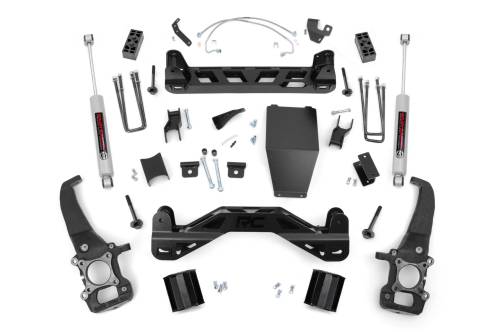 Rough Country - Rough Country 4 Inch Lift Kit - Ford F-150 4WD (2004-2008) - 54720