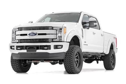 Rough Country - Rough Country 4.5 Inch Lift Kit - D/S - V2 - Ford Super Duty 4WD (2017-2022) - 55071