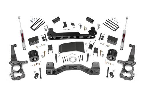 Rough Country - Rough Country 4 Inch Lift Kit - Ford F-150 4WD (2015-2020) - 55530