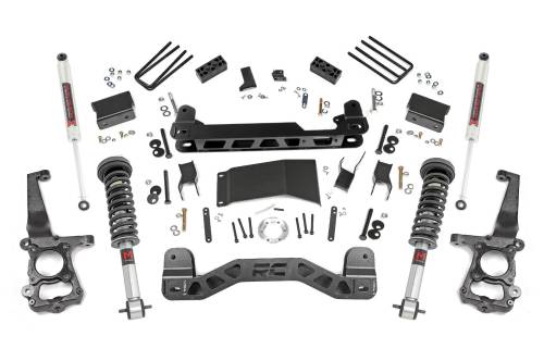 Rough Country - Rough Country 4 Inch Lift Kit - M1 Struts/M1 - Ford F-150 4WD (2015-2020) - 55540