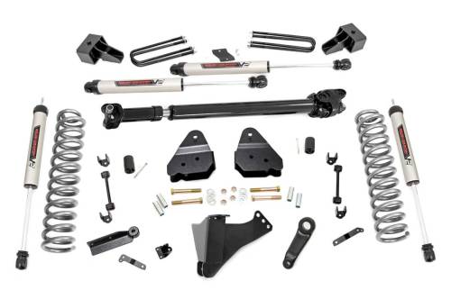 Rough Country - Rough Country 6 Inch Lift Kit - DRW - D/S - V2 - Ford Super Duty 4WD (2017-2022) - 55971