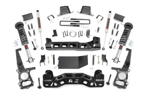 Rough Country - Rough Country 6 Inch Lift Kit - M1 Struts/M1 - Ford F-150 4WD (2014) - 57540