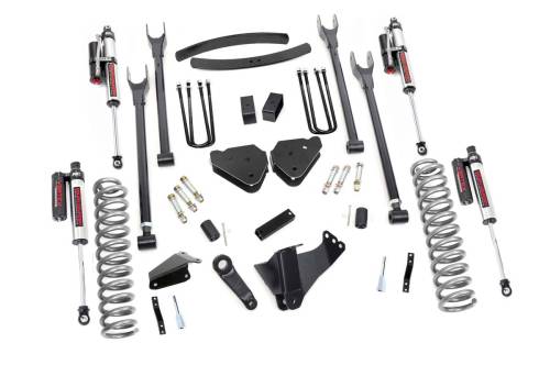 Rough Country - Rough Country 6 Inch Lift Kit - Gas - 4 Link - No OVLDS - Vertex - Ford Super Duty (05-07) - 57850