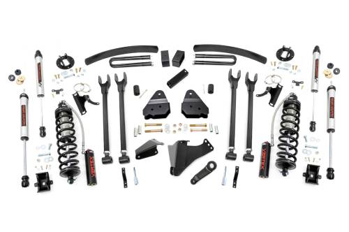 Rough Country - Rough Country 6 Inch Lift Kit - Gas - 4 Link - No OVLDS - C/O V2 - Ford Super Duty (05-07) - 57858