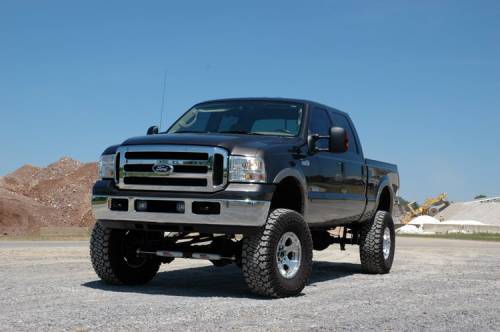 Rough Country - Rough Country 6 Inch Lift Kit - Diesel - 4 Link - OVLDS - Ford F-250/F-350 Super Duty (05-07) - 580.20