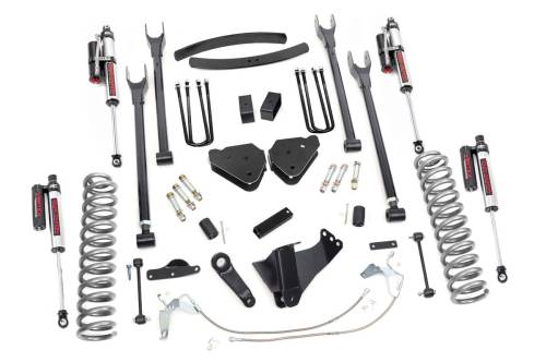 Rough Country - Rough Country 6 Inch Lift Kit - Diesel - 4 Link - Vertex - Ford Super Duty (08-10) - 58450