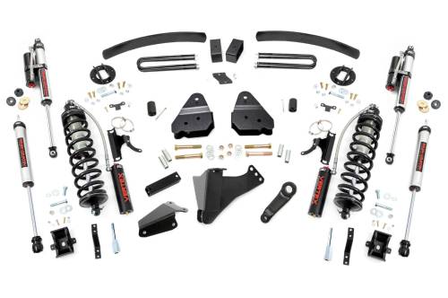 Rough Country - Rough Country 6 Inch Coilover Conversion Lift Kit - Ford Super Duty 4WD (2005-2007) - 59359