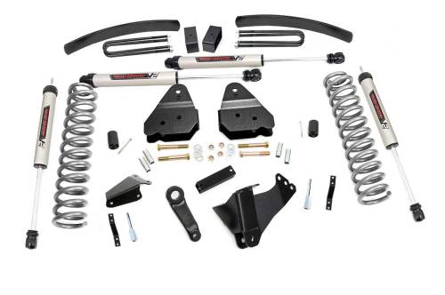 Rough Country - Rough Country 6 Inch Lift Kit - Diesel - V2 - Ford Super Duty 4WD (2005-2007) - 59370