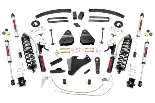 Rough Country - Rough Country 6 Inch Lift Kit - Diesel - C/O V2 - Ford Super Duty 4WD (2008-2010) - 59458