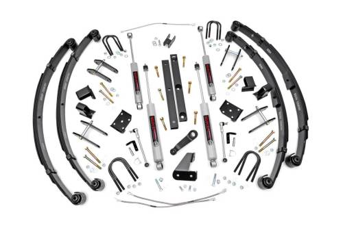 Rough Country - Rough Country 4.5 Inch Lift Kit - X-Series - Power Steer - Jeep Wrangler YJ (87-95) - 617.20