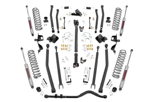 Rough Country - Rough Country 4 Inch Lift Kit - Long Arm - Jeep Wrangler JL 4WD (2018-2023) - 61930