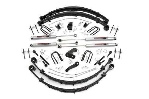 Rough Country - Rough Country 6 Inch Lift Kit - Power Steer - Jeep Wrangler YJ 4WD (1987-1995) - 622N2